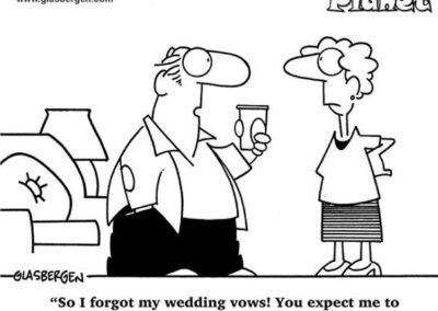 wedding vows christian joke